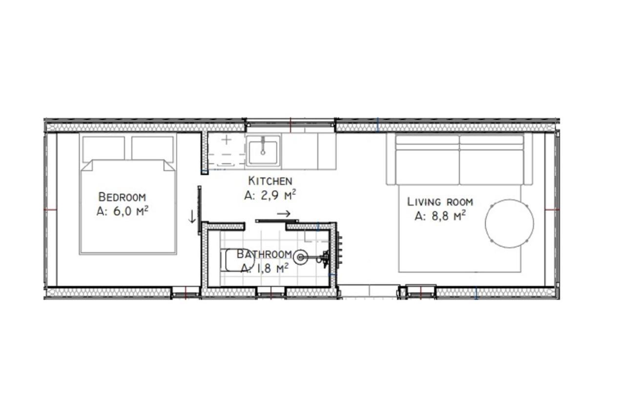 Willa Tinyhouse Heimatglueck Bad Berleburg Zewnętrze zdjęcie